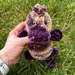 Platypus amigurumi crochet PATTERN - beginner friendly - instant download PDF pattern in English