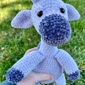 Cuddly Giraffe - Plush giraffe crocheted toy - FINISHED amigurumi giraffe cuddly toy