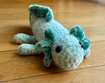 Crochet Axolotl Pattern - Beginner friendly Amigurumi pattern only: PDF download
