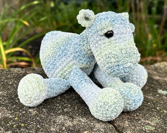 Humphrey the Camel: Crochet Amigurumi Chenille Stuffed Toy