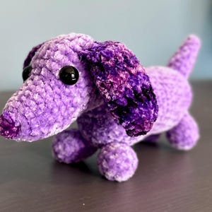 Amigurumi Dachshund Crochet Pattern: Beginner Friendly (PDF Pattern)