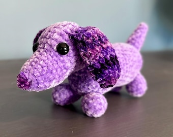 Amigurumi Dachshund Crochet Pattern: Beginner Friendly (PDF Pattern)