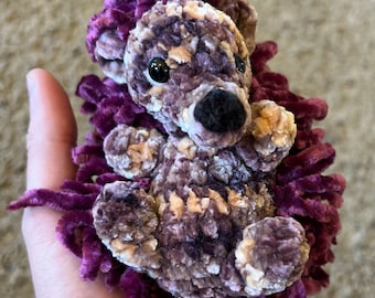 Virkmönster för amigurumi med igelkott - nybörjarvänligt - direkt nedladdning av PDF-mönster på engelska