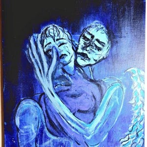 After the Curtain Falls-Acrylic Painting on Canvas image 2