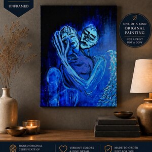 After the Curtain Falls-Acrylic Painting on Canvas