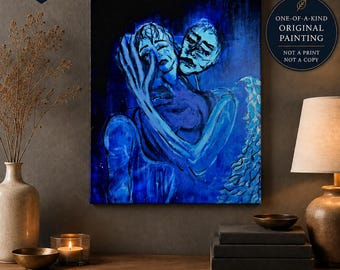 After the Curtain Falls-Acrylic Painting on Canvas