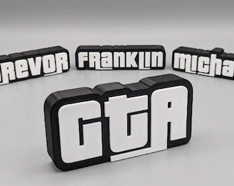 GTA 6 Customizable Sign / Nickname / Gamertag