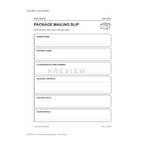 Dramatisk lekpaket för samhällshjälpare, 4 låtsaslekplatser för förskola, utskrivbara material för förskoleklassrum bild 6