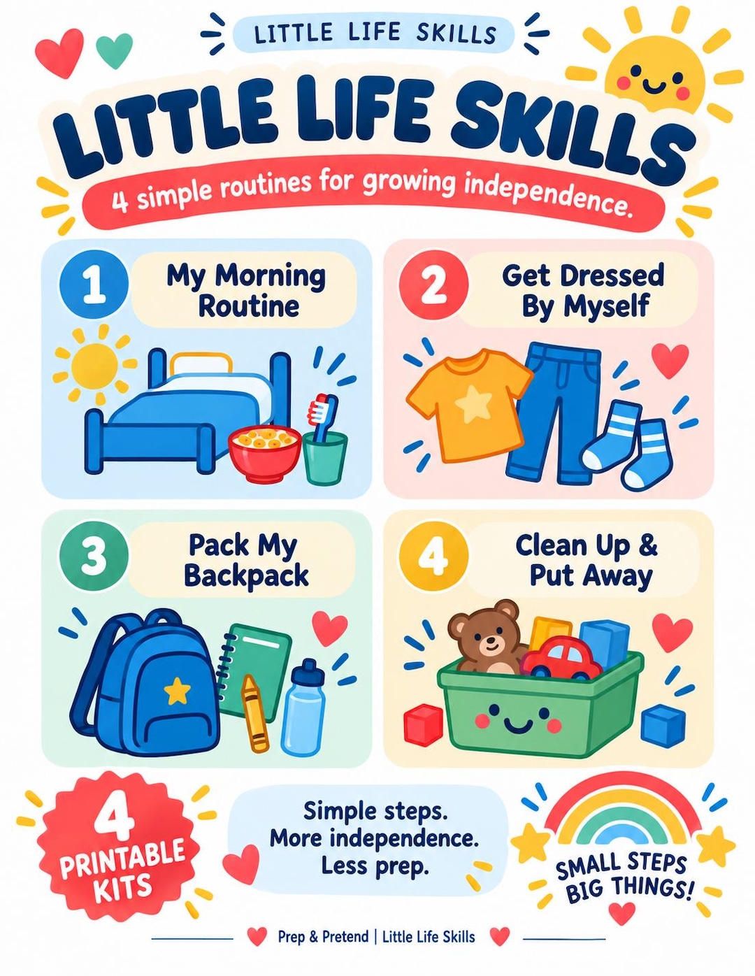 Little Life Skills Starter Bundle preview
