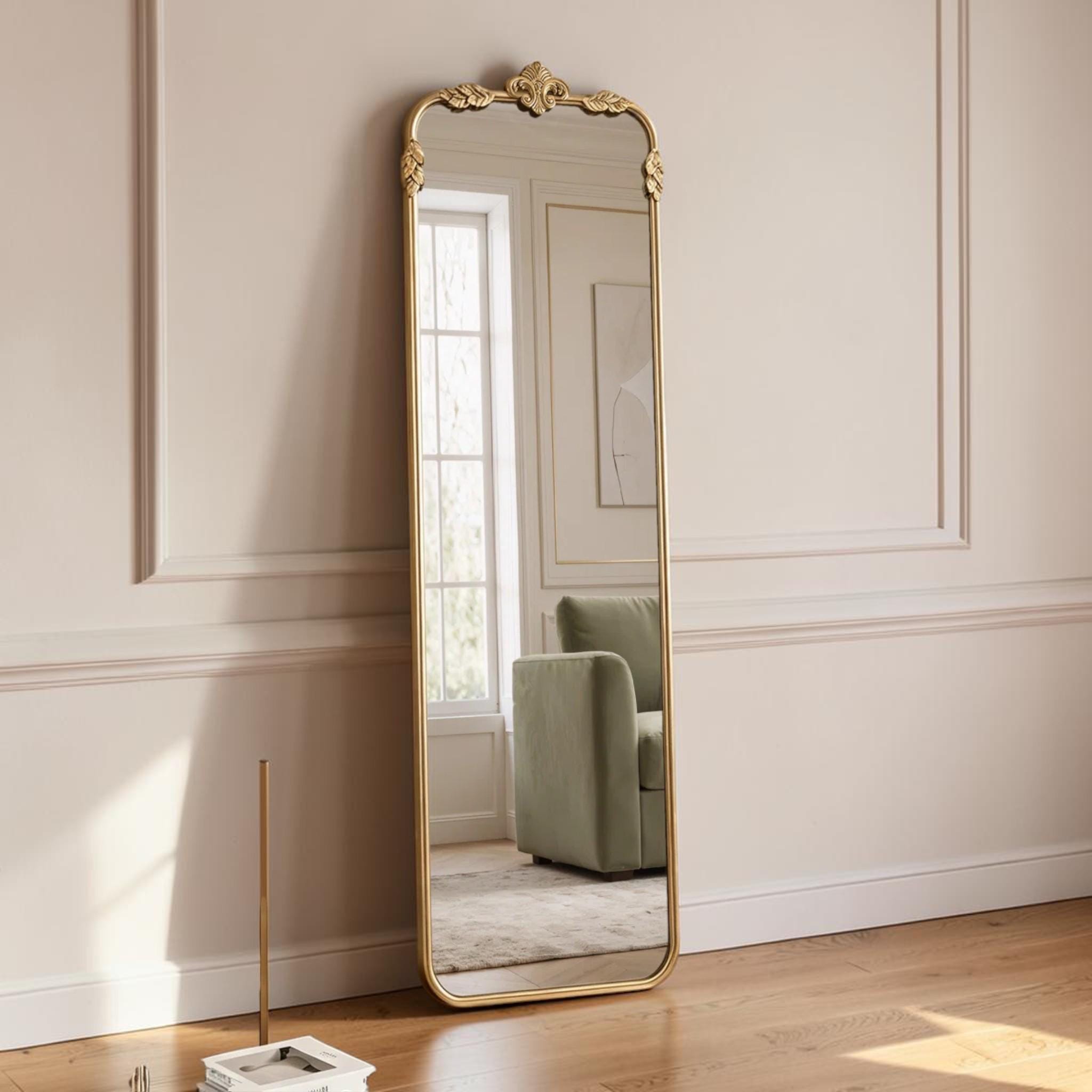 Floor Length French Mirror Vintage - Etsy