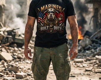T-shirt met dienstbadge voor militaire gevangenisbewaarders, een heldengeschenk.
