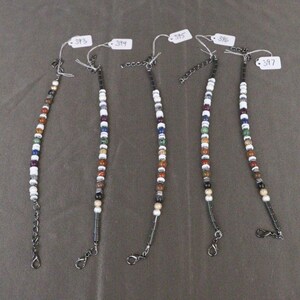 Resistor Color Code Bracelet with Binary Number Spacers