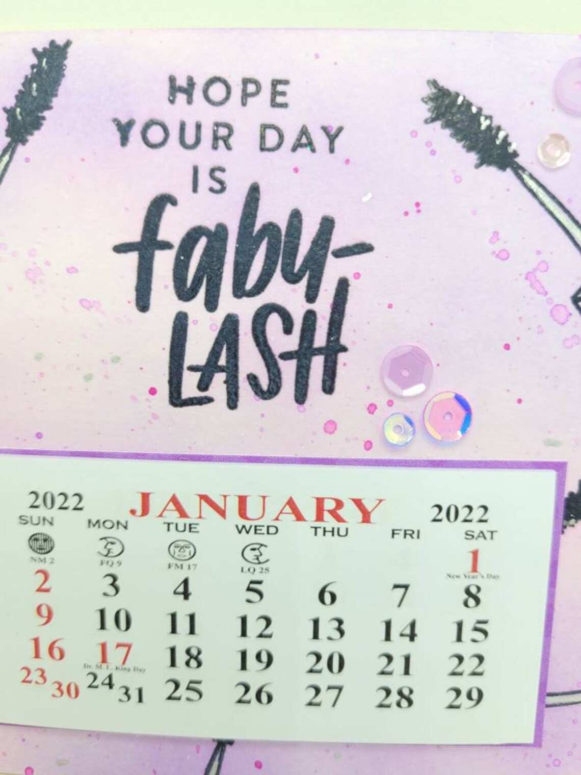 mini calendar