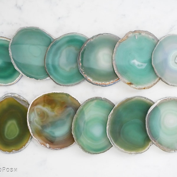 Agate Green Slice - Energy In Balance - Foto 11