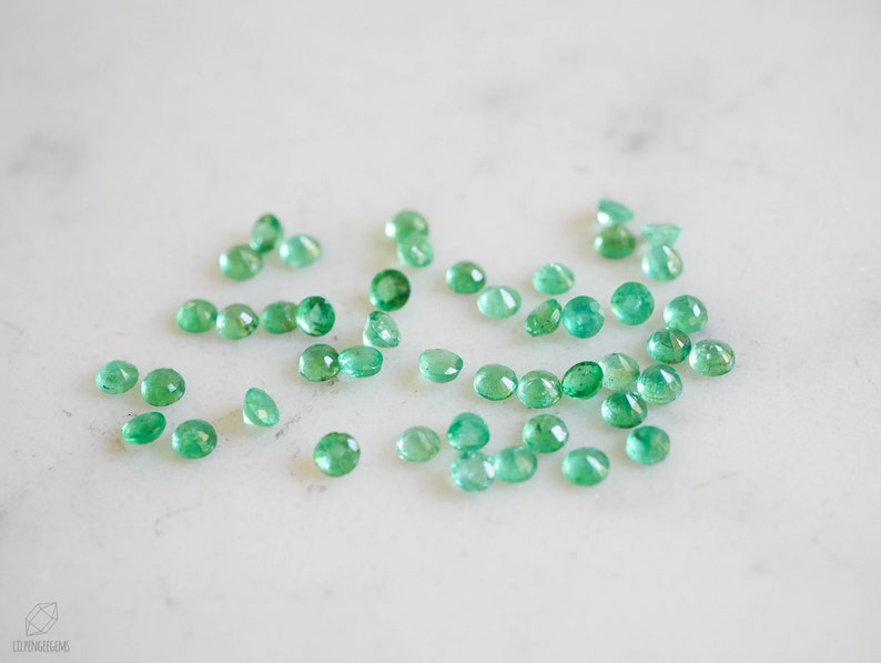 Lot De 25 Perles Facettées Bohème Émeraude Vitrail 6mm – Preciosa – Pour Création Bijoux