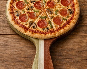 Custom Made Pizza Peel, Wooden Serving Board (Made to Order)