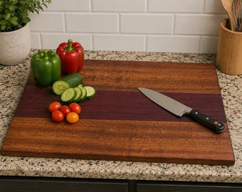 Three Wood Cutting Board