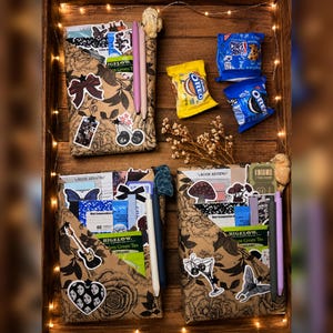 Deluxe Blind Date with a Book Gift Set, Surprise Book & 20 Bookish Extras