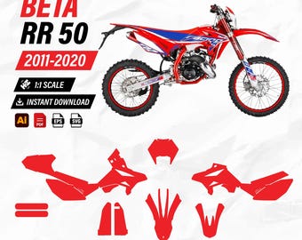Beta RR 50 Grafikmall 2011-2020 | Vektordekal (digital nedladdning)