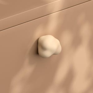 Nimbus knopp: Cloud skåpknopp | Färgglatt lådgrepp | Möbelhandtag | Lekfull heminredning