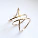 Siren spiral ring stacked bands winter trend
