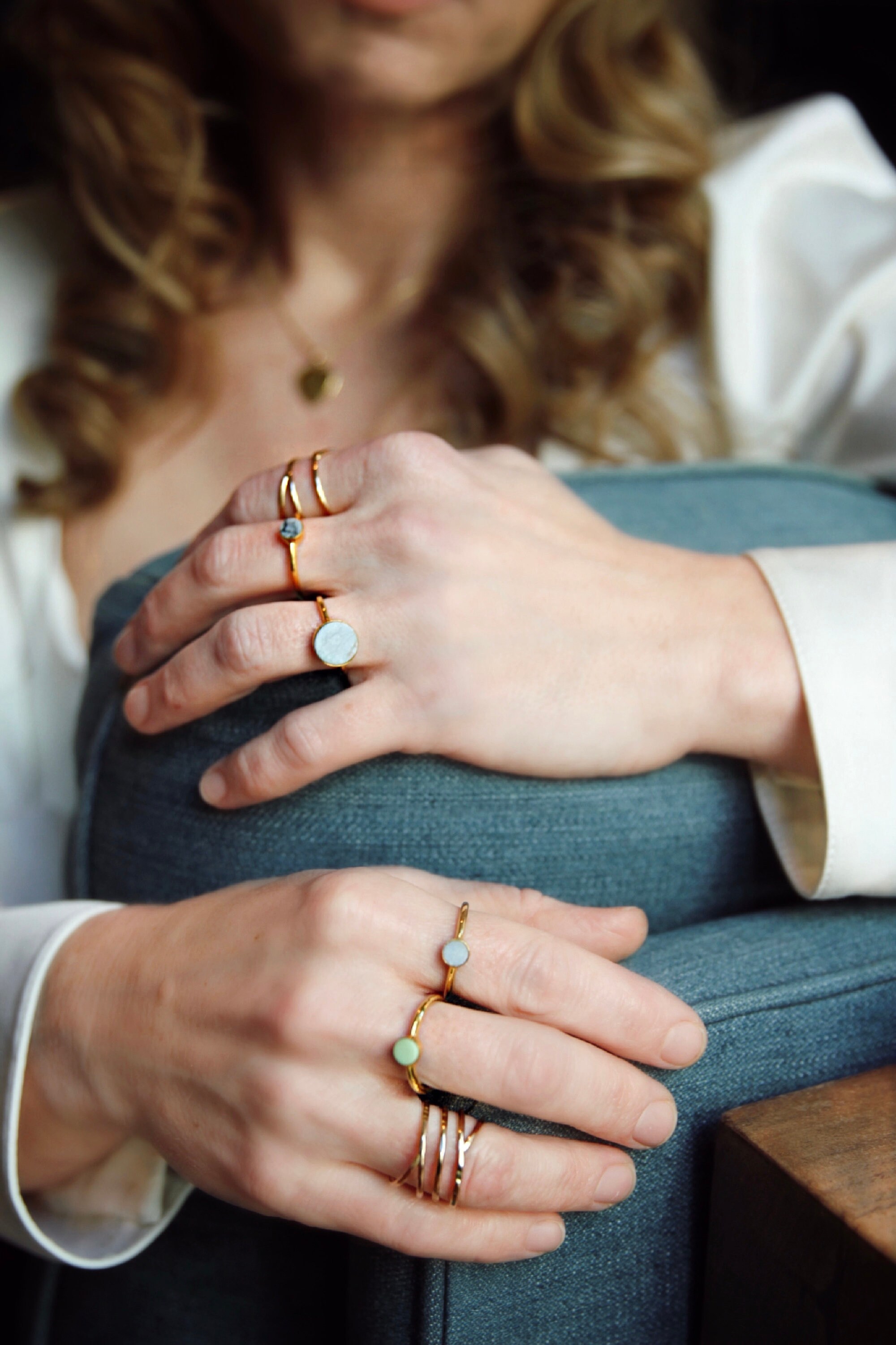 Simple Everyday Ring Coil Rings Skinny Rings Stacking Etsy