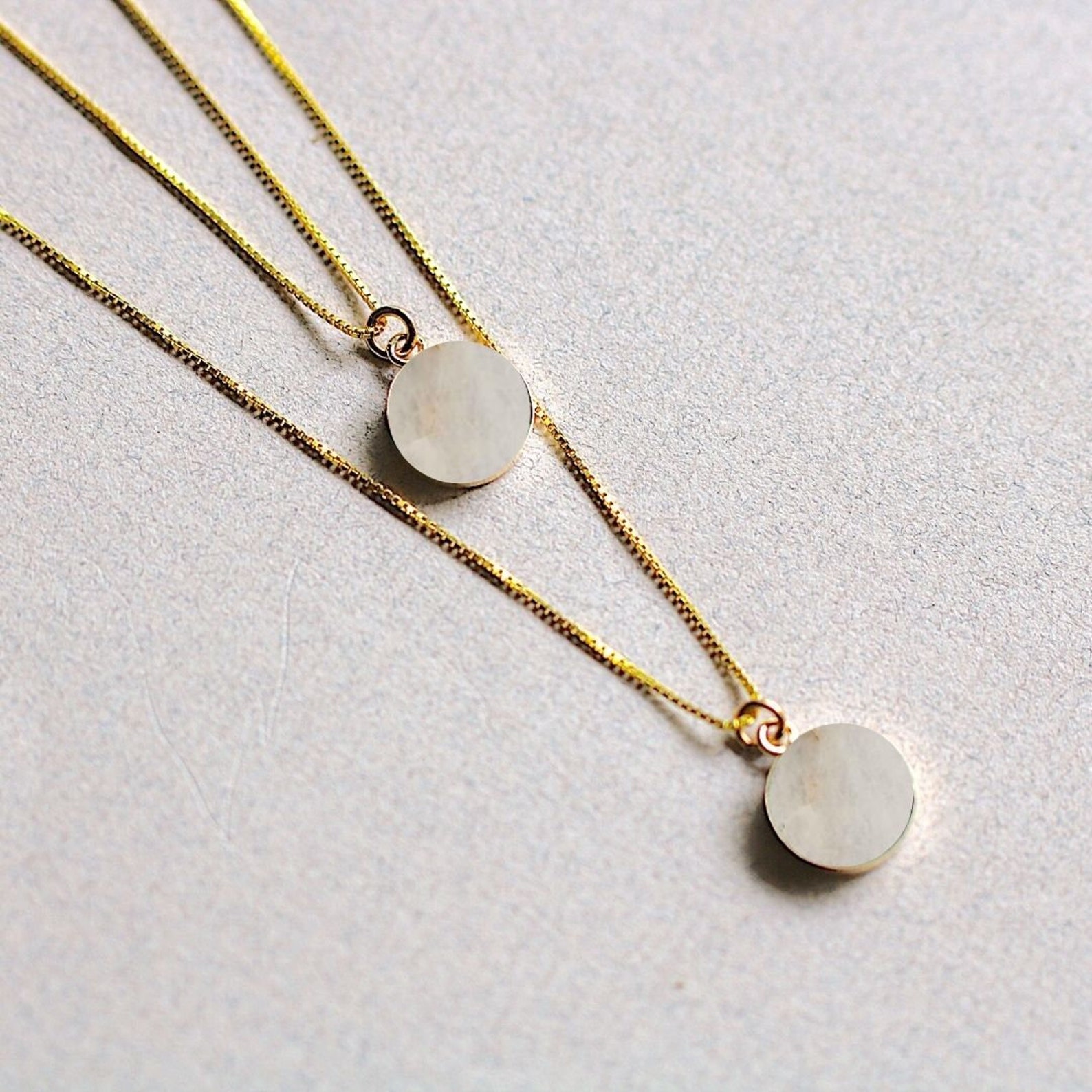 Agate Necklace Dainty Necklace Meaning Necklace Birthstone Etsy