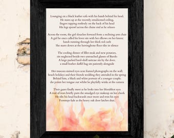 Uma Troca Sombria | Poesia Emocional sobre Término de Relacionamento - Impressão e Download Digital por R. Stephen