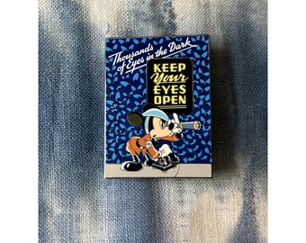 Disney Auctions Pin Mickey Mouse LE 100 Keep Your Eyes Open Thousands Of Eyes In