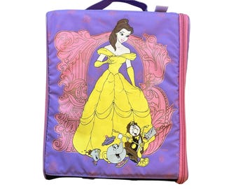 Vintage Disney Die Schöne und das Biest Zauberer-Rucksack aus den 1990er Jahren, Belle