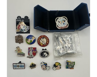 Disney Pins Minnie Mouse Toy Story Grumpy Yacht Club Keep It Clean Lot Of 14