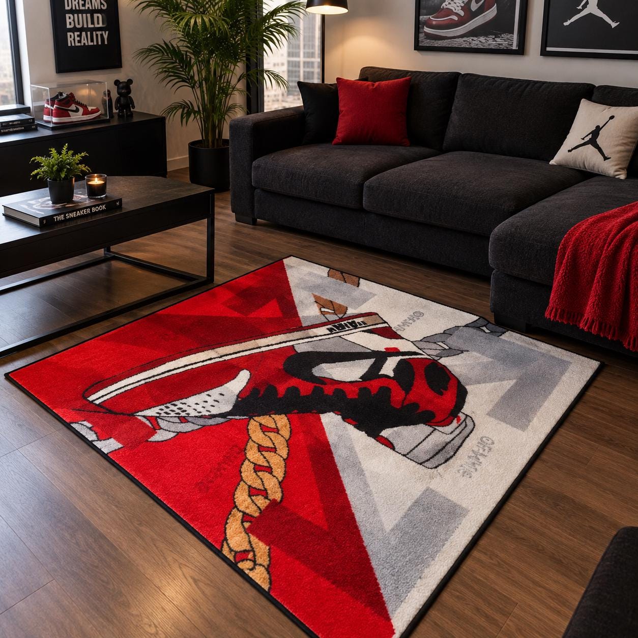 Nike Swoosh Rug - Etsy