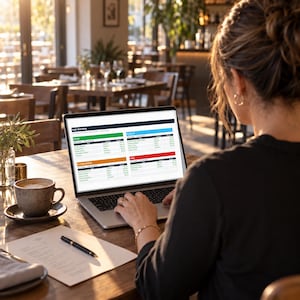 Menu-analysetool voor restaurants | Spreadsheet voor menuwinst en voedselkosten, Star Plowhorse Puzzle Dog | Excel Google Sheets
