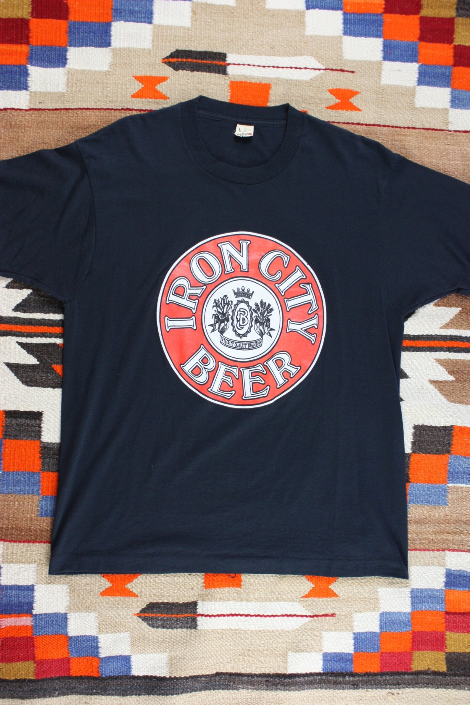 1980's Tshirt Iron City Beer Pittsburgh Screen Stars Etsy