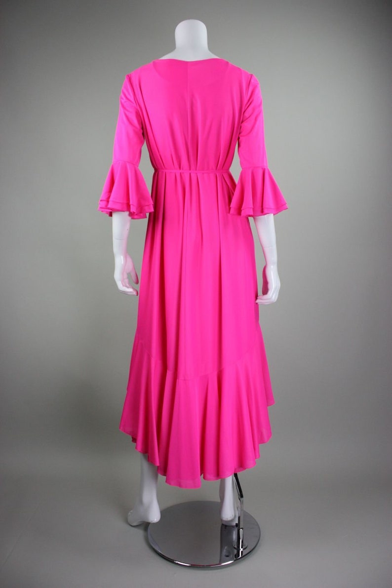 1970/'s Robe and Nightgown Lucie Ann for Claire Sandra Vintage