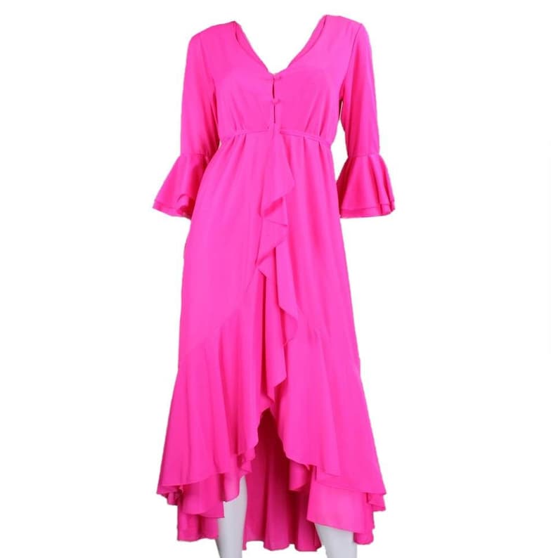 1970/'s Robe and Nightgown Lucie Ann for Claire Sandra Vintage