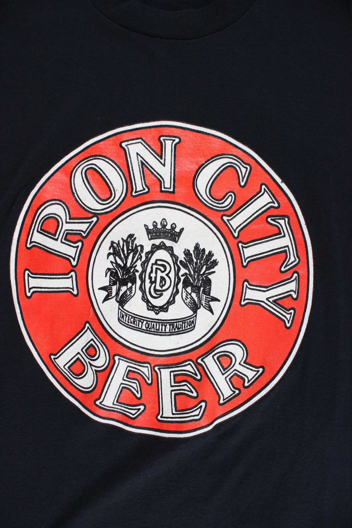1980's Tshirt Iron City Beer Pittsburgh Screen Stars Etsy