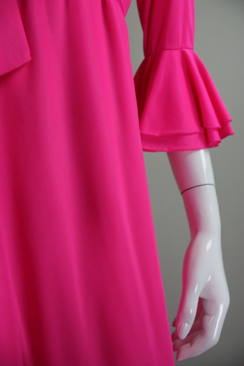 1970/'s Robe and Nightgown Lucie Ann for Claire Sandra Vintage