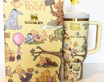 Winnie the Pooh tumbler 40oz Stanley