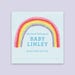Rainbow Bookplate Sticker Kid's Bookplate, Children's Bookplate ...