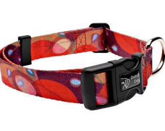 Ruby Harvest - Dog collar from recycled webbing