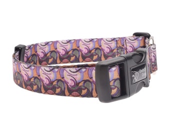 Van Heemskerck Bild 84 Fashion Dog Collar - Made From Recycled Webbing - Made in Holland