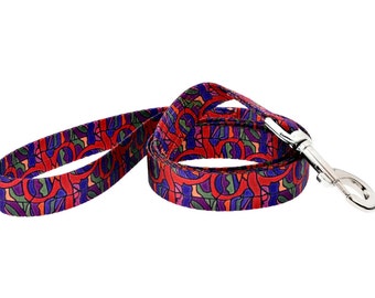 Van Heemskerck Fashion Dog Leash - 5ft. Made From Recycled Webbing - Made in Holland