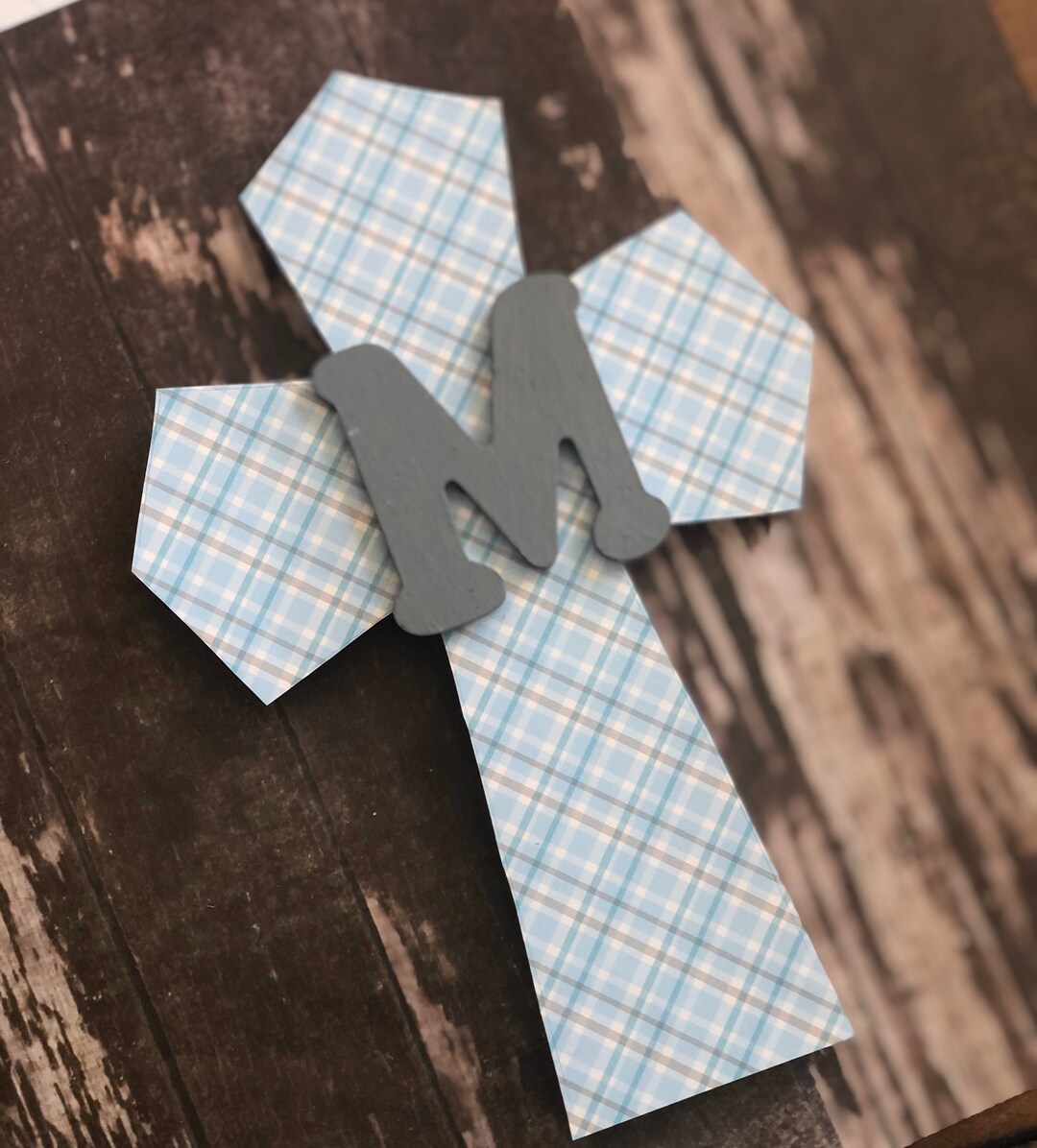 Boys Baptism Cross, Boys First Communion Cross, Christening Gift, Boys Baptism Gift, Boys