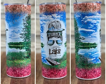 Lake Tumbler, Lake Life Cup, 20oz Lake Tumbler, Lake Life, Lake Gift, Teacher Gift