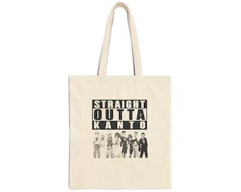 Straight Outta Kanto | Cotton Canvas Tote Bag