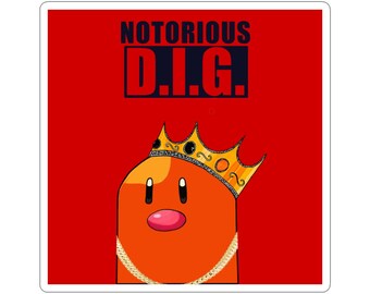 Notorious D.I.G. | Kiss-Cut Stickers