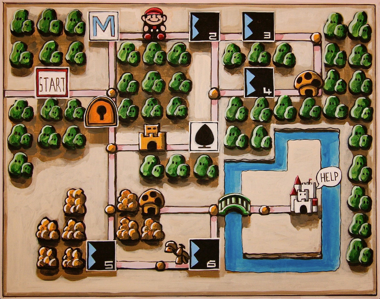 Super Mario Bros 3 Walkthrough World 1: Grass Land