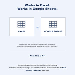 Small Business Invoice Aging Tracker, Receivables Aging Spreadsheet Template Excel Google Sheets image 5