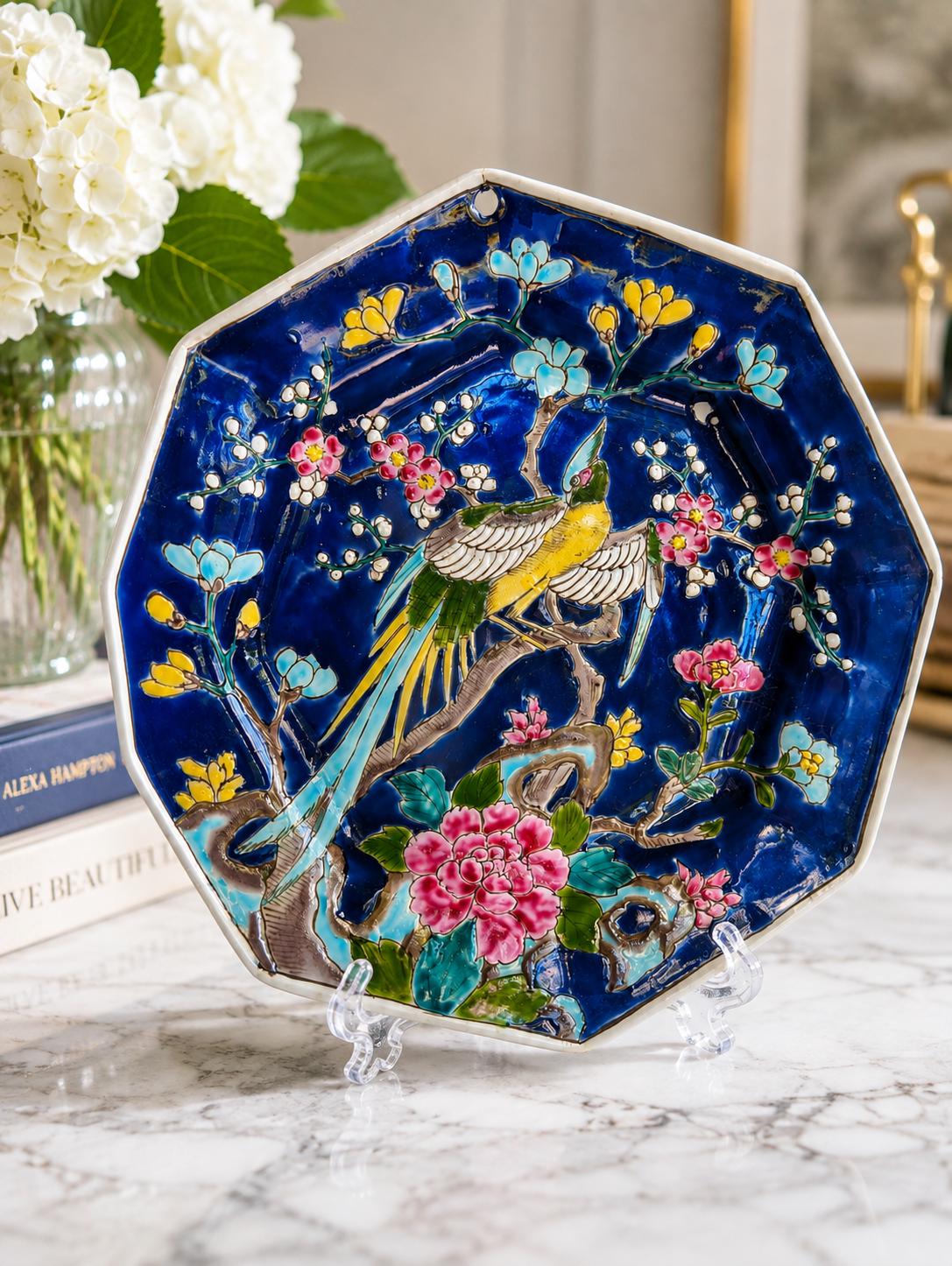 Japanese Blue Bird Ceramics - Etsy